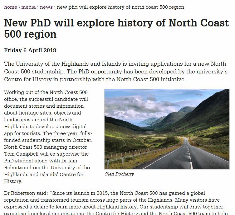 One-Web News Article Example 3